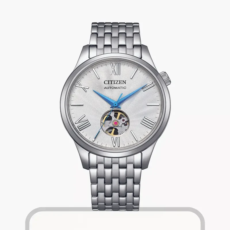 Citizen Open Heart Silver Dial Classic Men’s Watch- NH9130-84A